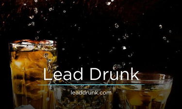 LeadDrunk.com - Creative brandable domain for sale
